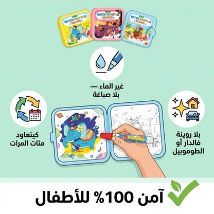 مجموعة الرسم السحرية بالماء