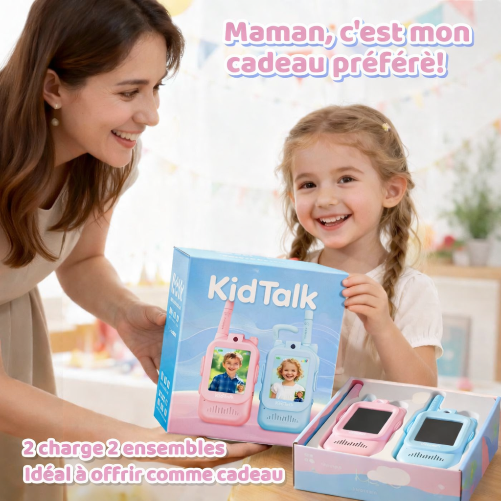 KidTalk - Talkie-walkie vidéo pour enfants
