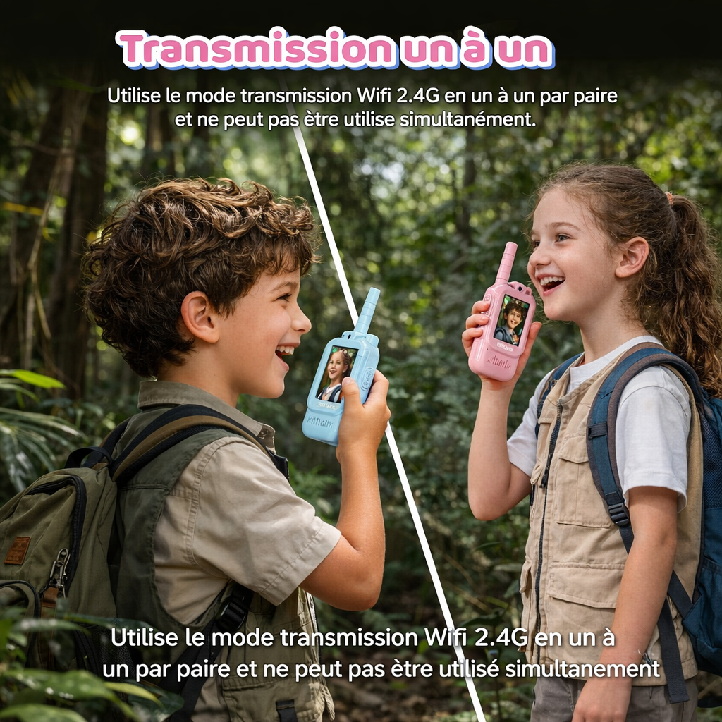 KidTalk - Talkie-walkie vidéo pour enfants