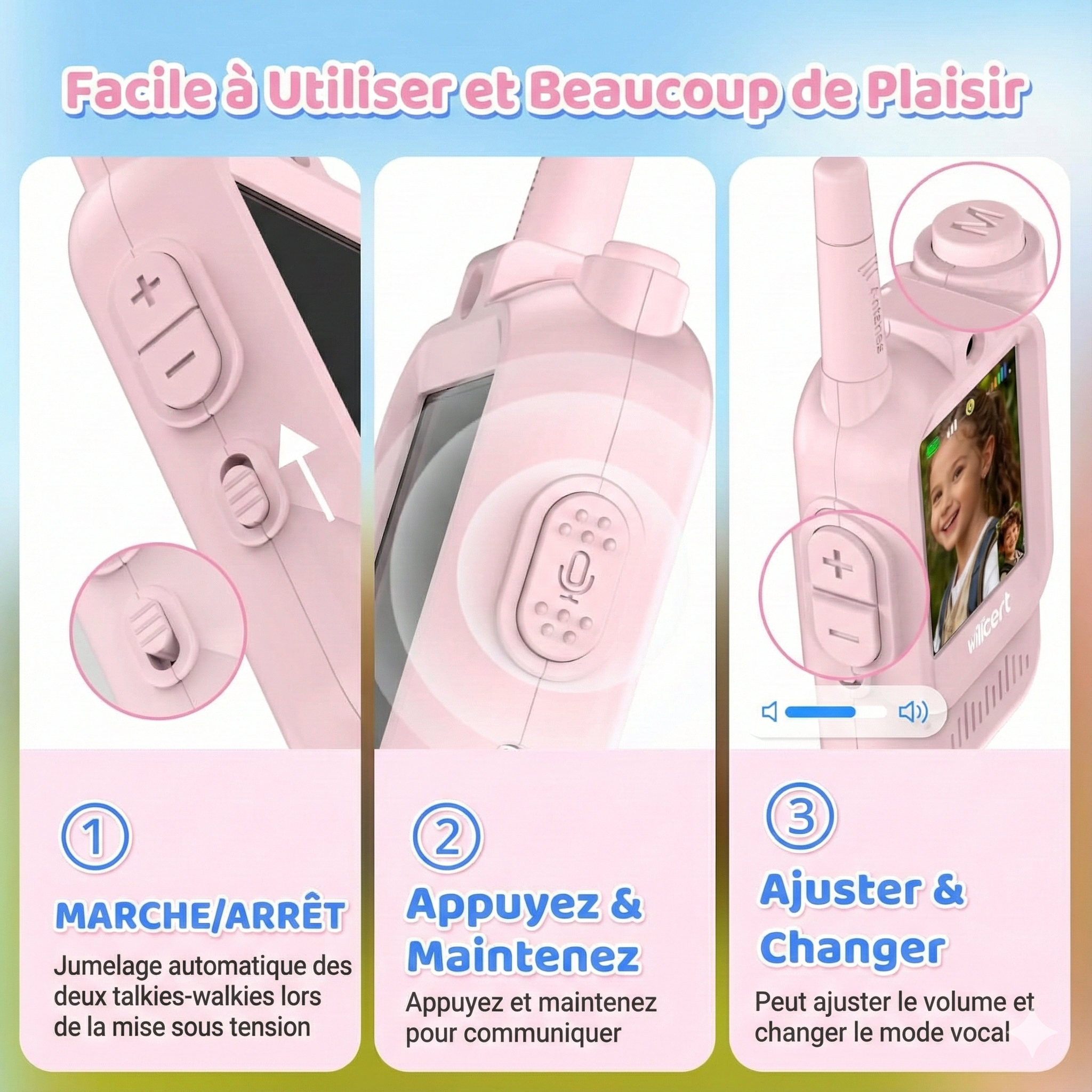 KidTalk - Talkie-walkie vidéo pour enfants